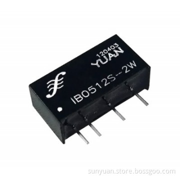 2W Fixed Input, Regulated Output DC/DC Converter (IB X X X X)